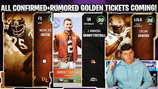 ALL CONFIRMED AND RUMORED GOLDEN TICKETS COMING IN MADDEN 24! OLB CALVIN, FS MEAN JOE, AND MORE!