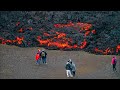 VOLCANIC LAVA IS ADVANCING FAST IN THE VALLEY - Iceland Volcano Eruption - May 29, 2021