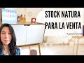 MI STOCK NATURA PARA LA VENTA | NATURA 2020