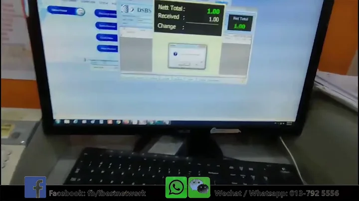 HENEX HIGH QUALITY 1D/2D BARCODE SCANNER HC-3206 ( Scan QR CODE , TNGO , E-WALLET , BOOST & etc )