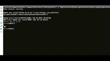 Python List index method tutorial