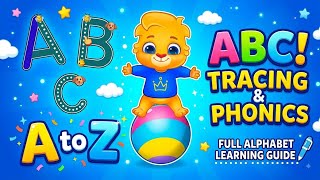 Learn ABC Alphabet Tracing for Kids | A to Z Phonics & Writing Game | ChotuZonePlay  screenshot 1
