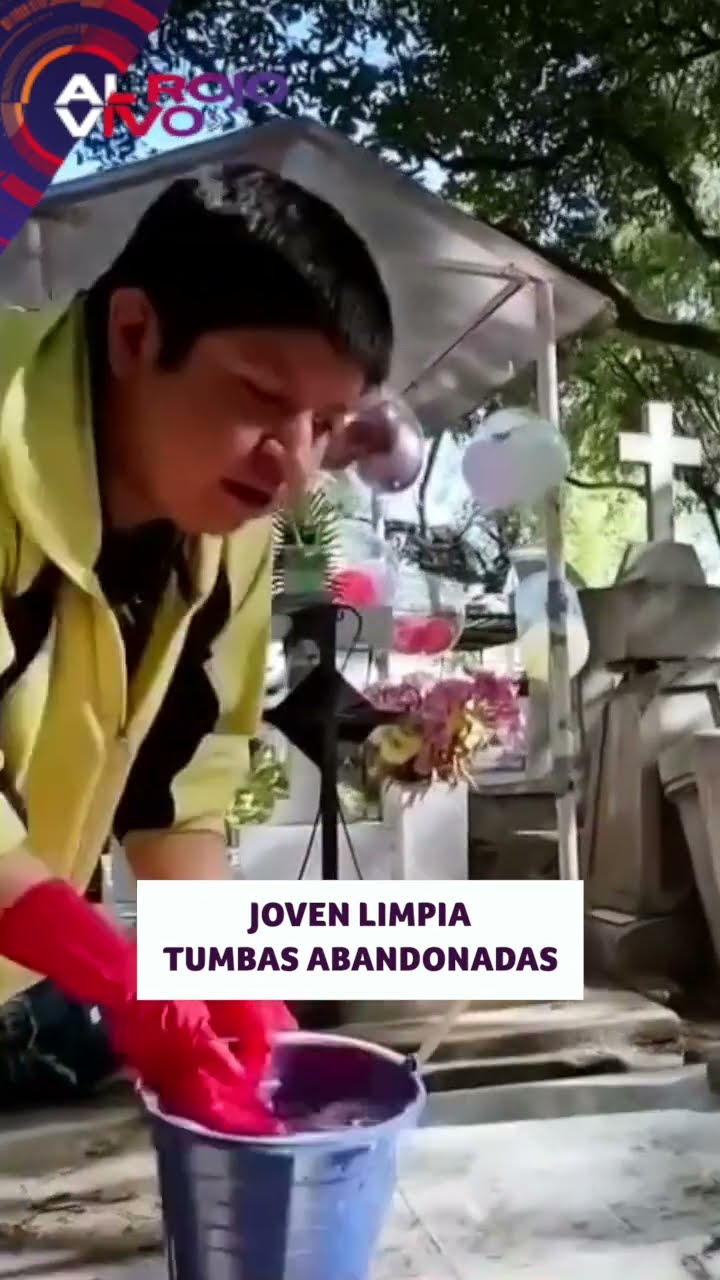 Joven limpia tumbas abandonadas y se vuelve viral | ARV