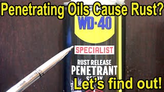 Do Penetrating Oils Block Rust? Let's find out!