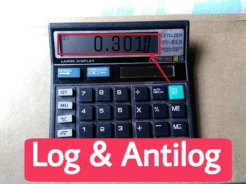 #HOW TO FIND LOG | ANTILOG USING SIMPLE ?CALCULATOR | IN HINDI |  RANJEET AGGARWAL