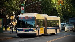 NYC Bus: 2012 XD60 Action on the Q44+