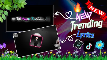 My New Spacial Text Animation Xml || Trending Attitude Voice Lyrics Xml | Alight Motion Shake Effect