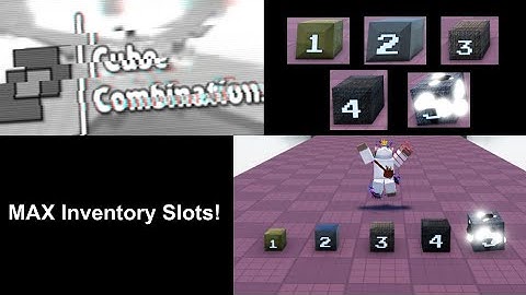 Modded Cube Combination: How to get MAX Inventory Slots