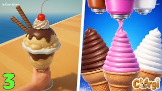 Ice Cream Stack 🆚 Ice Cream Inc. - All Level Satisfying Gameplay iOS, Android PART 3 screenshot 5