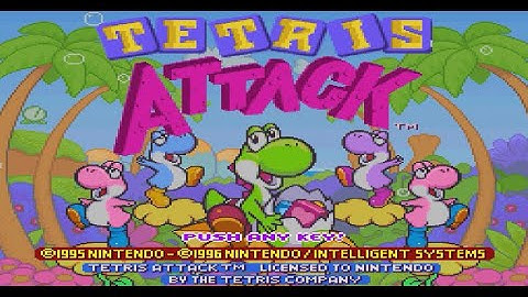 Tetris Attack (Super Nintendo) - VS Mode Expert