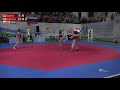 2019 Tashkent Word Taekwondo cadet Championships day 1 Court 3