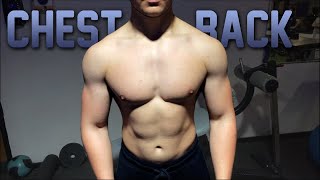 Cutting Day 17 | Chest & Back