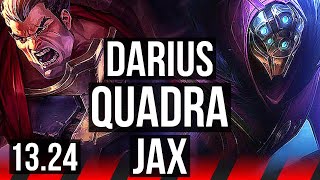 DARIUS vs JAX (TOP) | Quadra, 500+ games | KR Grandmaster | 13.24