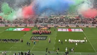 Inni nazionali Italia Inghilterra @Federugby @SixNationsRugby spettacolo all’Oimpico 
