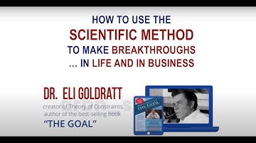 How to use the Scientific Method to invent breakthrough solutions with Dr Alan Barnard