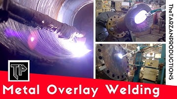 Metal Overlay Cladding Welding Pipes Nozzle