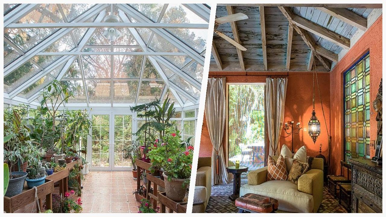75 Linoleum Floor And Terracotta Tile Sunroom Design Ideas You'll Love