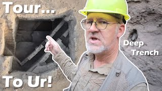 Archaeology Tour Ur: Deep Trench in Area NH