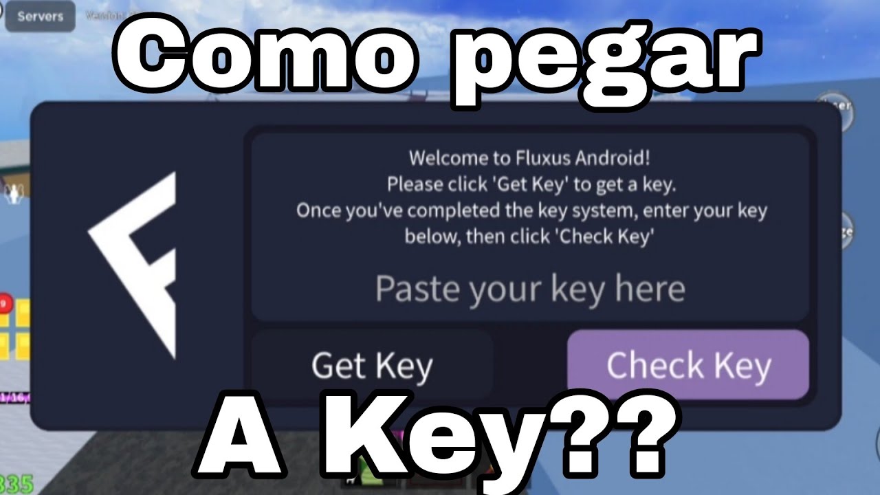 Como pegar a Key do Fluxus!! 