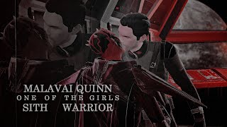 sith warrior & quinn | one of the girls.