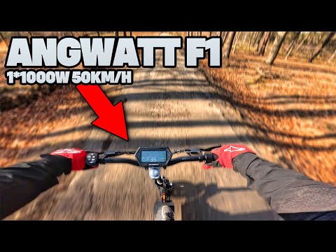 Angwatt F1 1000W 50km/h Ogromny Prześwit i Lekka konstrukcja 🏁