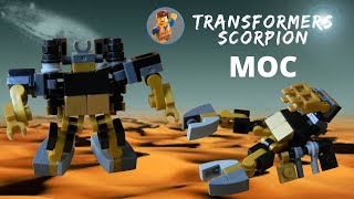 №8 How to make a mini Lego MOC  SCORPION / Как сделать МИНИ ЛЕГО Tрансформера Скорпиона!