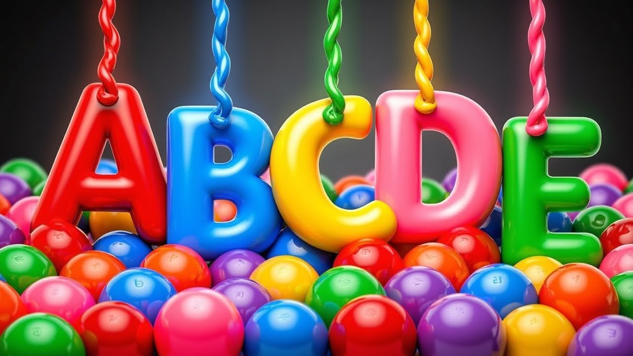 ABCDE Alphabet Song for Kids | Learn Letters with Colorful Fun  | 
