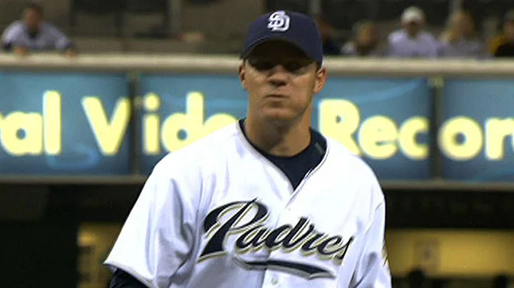 ATL@SD: Peavy sets a Padres record with 16 strikeo...