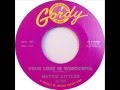 Hattie Littles - Your Love Is Wonderful (Gordy 7007) 1962