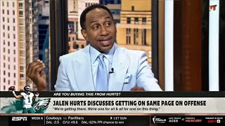 FIRST TAKE | Stephen A. breaks down the truth behind Eagles’ offensive collapse with Jalen Hurts