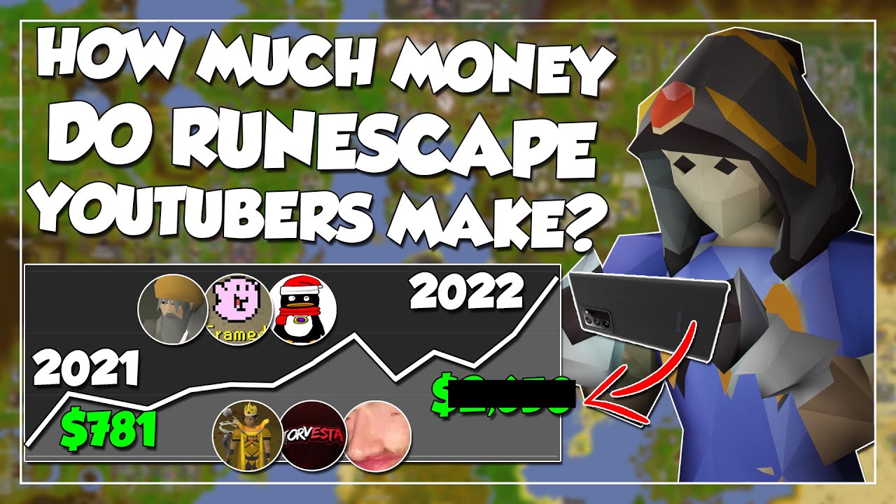 How Much Money Do OSRS YouTubers Make? - 2022 Edition!