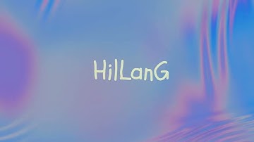 HIlang - iping & ageaz (official lyrics video)