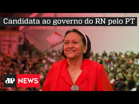 Fátima Bezerra é atual governadora do RN e busca reeleição