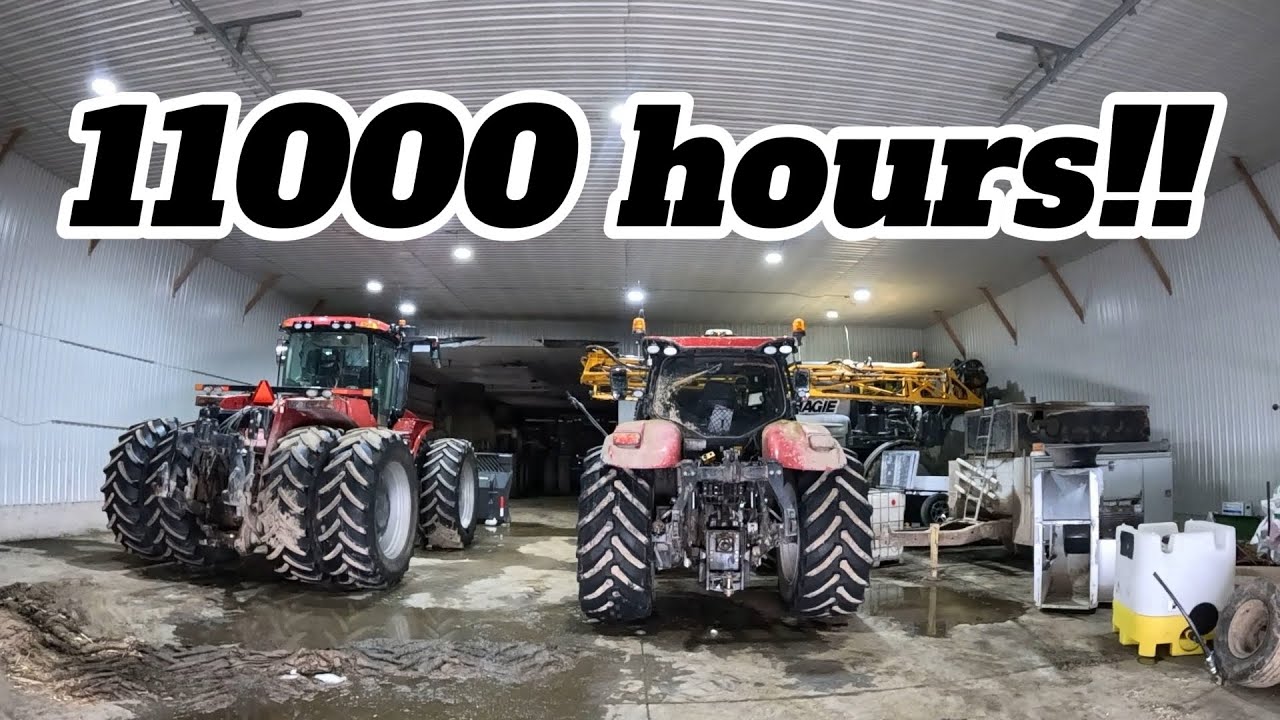 Обслуживание самой старой техники на ферме!!