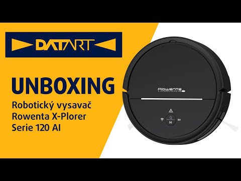 Robotický vysavač Rowenta X-Plorer Serie 120 AI RR7865WH Animal & Allergy | unboxing Robotický vysavač Rowenta X-Plorer Serie 120 AI RR7865WH Animal & Allergy | unboxing