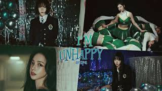 Vietsub | I'm Unhappy - aespa | Lyrics Video Resimi