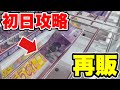 【クレーンゲーム】最新プライズフィギュア登場初日攻略！人気の再販景品でヤバイ展開に！？