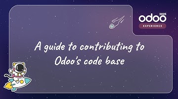 A guide to contributing to Odoo