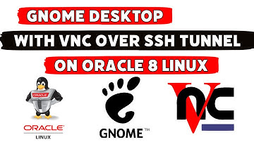 Install GNOME Desktop on Oracle 8 Linux and Configure VNC Server.