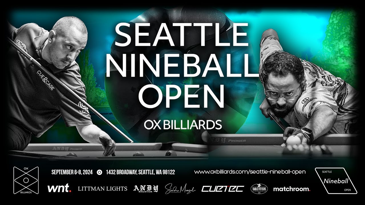 Oscar Dominguez vs Prathamesh Sawant | WNT Seattle Nineball Open 2024 | Round 1 | OX Billiards