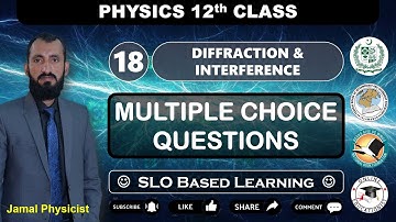 MCQs | Chapter 18 Diffraction & Interference | 12th Physics | NBF | Federal Board