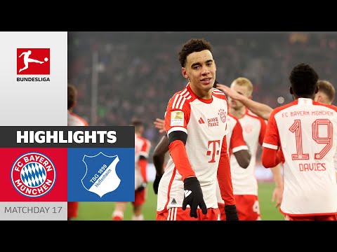 FC Bayern München - TSG Hoffenheim 3-0 | Highlights | Matchday 17 – Bundesliga 2023/24