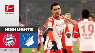 FC Bayern München - TSG Hoffenheim 3-0 | Highlights | Matchday 17 - Bundesliga 2023/24