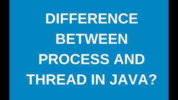 Difference between process and thread ? www.java-interview-questions.com
