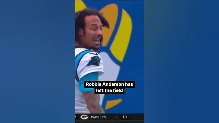 Robbie Anderson and WR Coach Joe Dailey Exchange W...