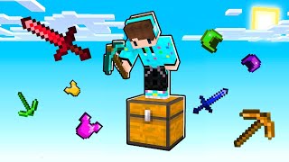 Minecraft One Block Tapi Hanya Ada Sebuah CHEST MULTI DIMENSI