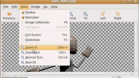 Blender (2.56) Render Simple Man - Part 8