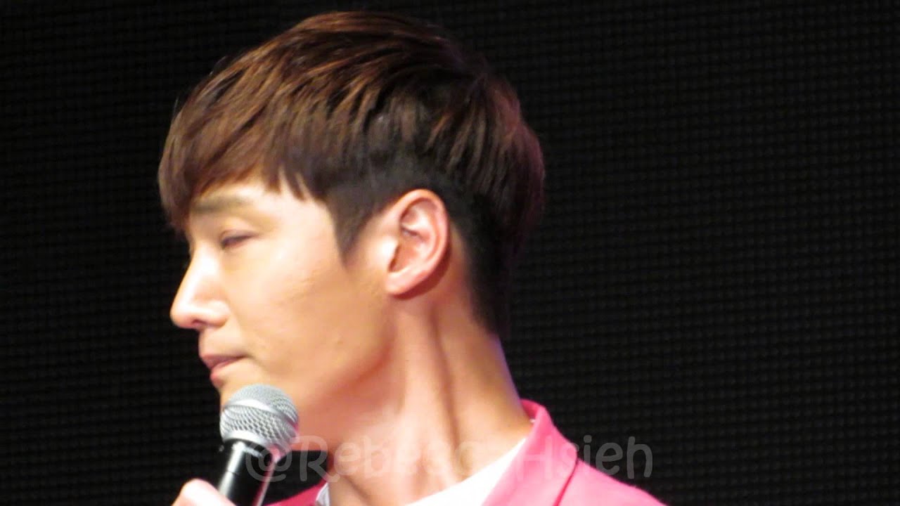 20150214 최진혁 CHOI JIN HYUK 대만 팬미팅 - 觀看影片後感動淚灑見面會現場