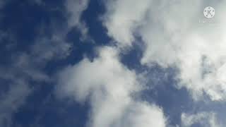A Beautiful Hyperlapse of moving clouds💜☁️☁️🌟#clouds #hyperlapse#sunnyday