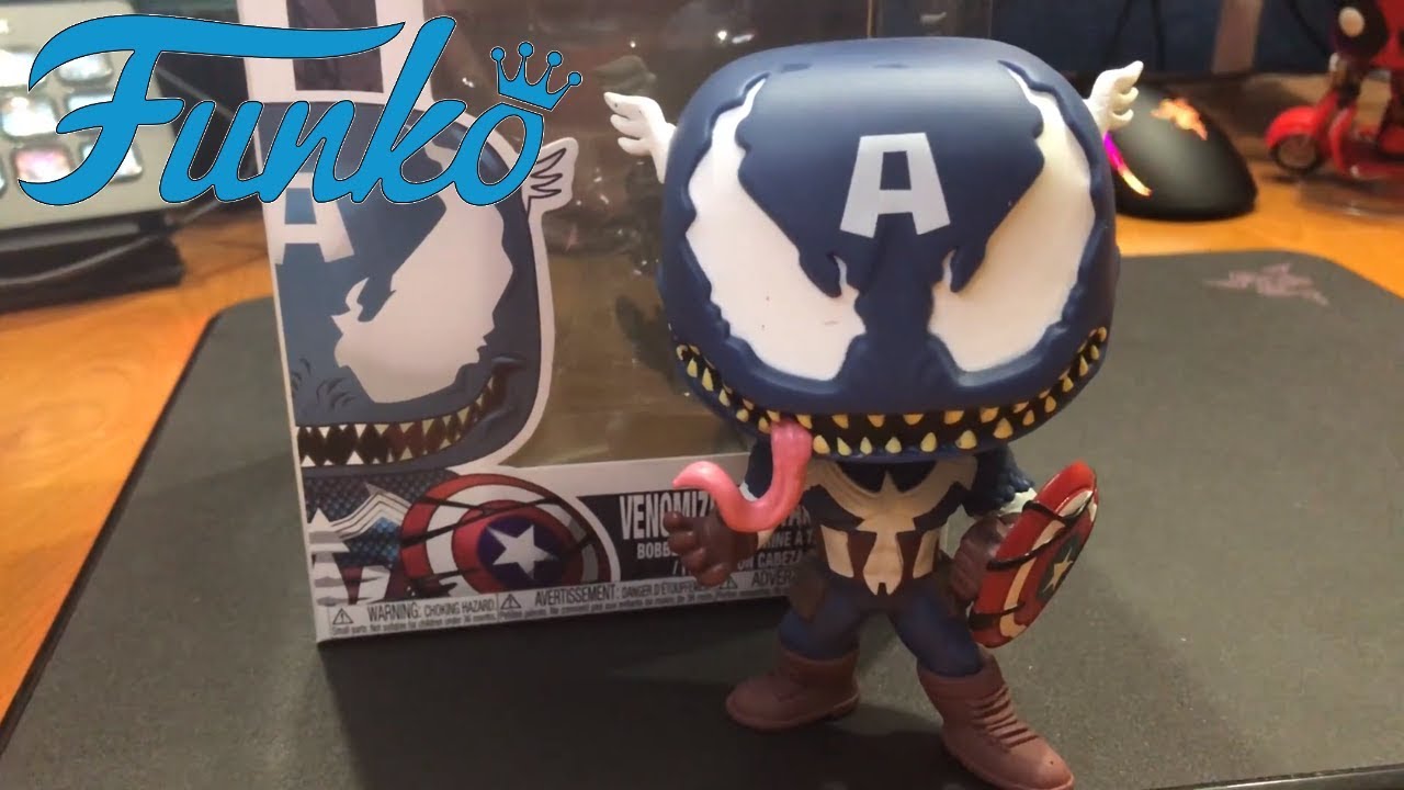 funko venom captain america